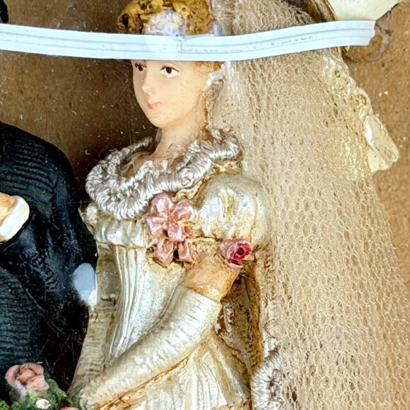 NIB 1999 Louis Nichole Our First Christmas Bride & Groom Ornament, Kurt Adler - Picture 6 of 9